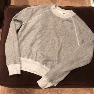 Truly Madly Deeply gray sweatshirt size S.